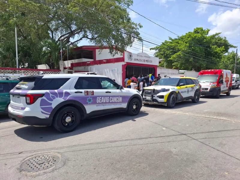 Persecución tras intento de robo a mototaxista en Supermanzana 221