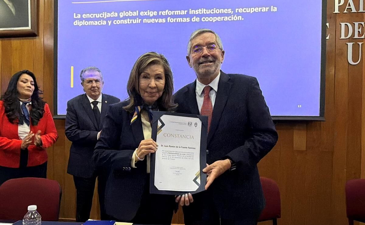 De la Fuente alerta sobre crisis del multilateralismo global