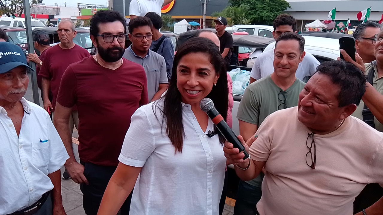 Marybel Villegas defiende responsabilidad en Morena en Cancún