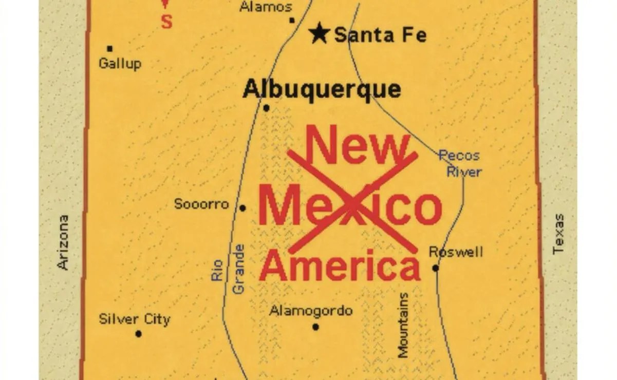 Trump rebautiza Nuevo México como Nueva América