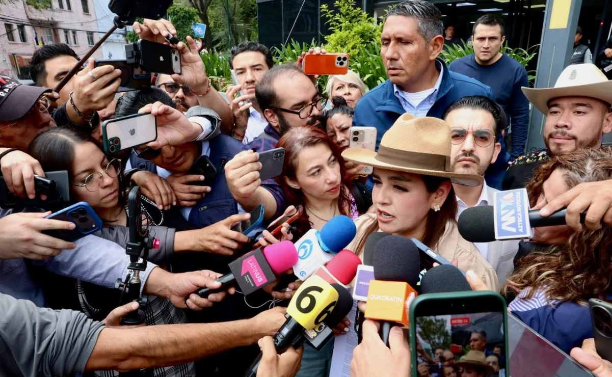 Grecia Quiroz pide a FGR atraer caso Manzo en CDMX