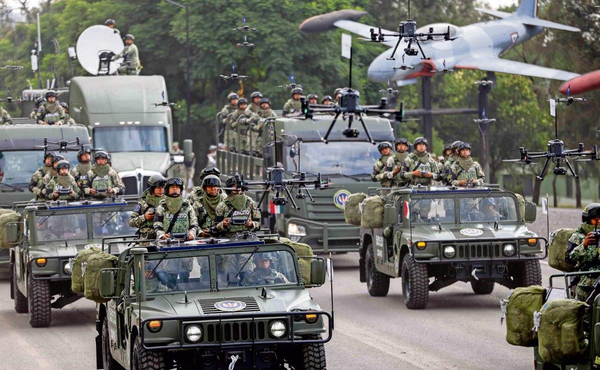 Ejército y Guardia Nacional preparan desfile cívico-militar