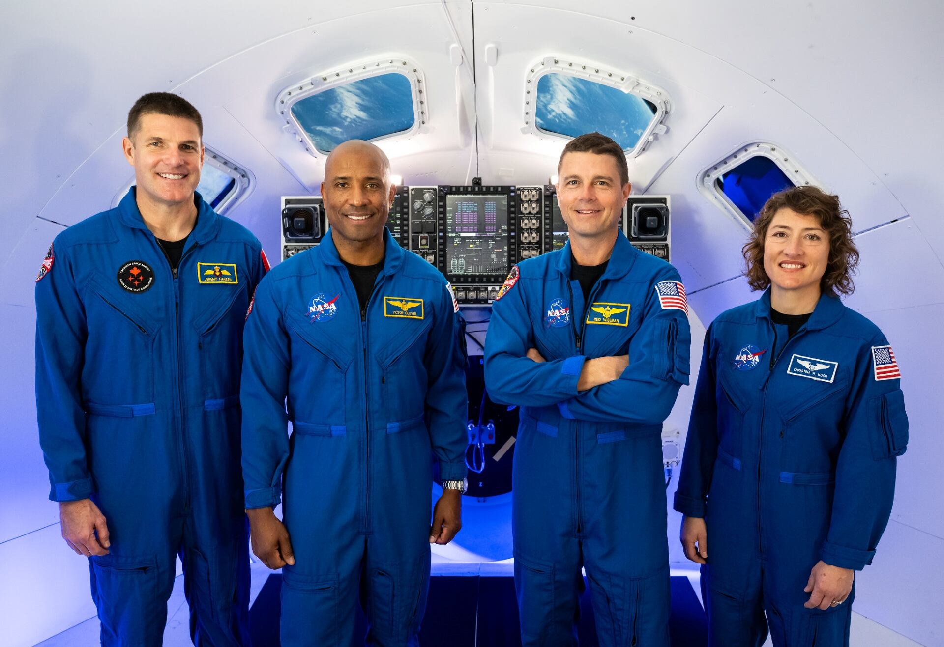 Astronautas de Artemis II se retiran y capacitarán a nuevos tripulantes