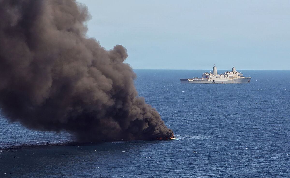 Barcos ecuatorianos hundidos por EU abastecían narcolanchas