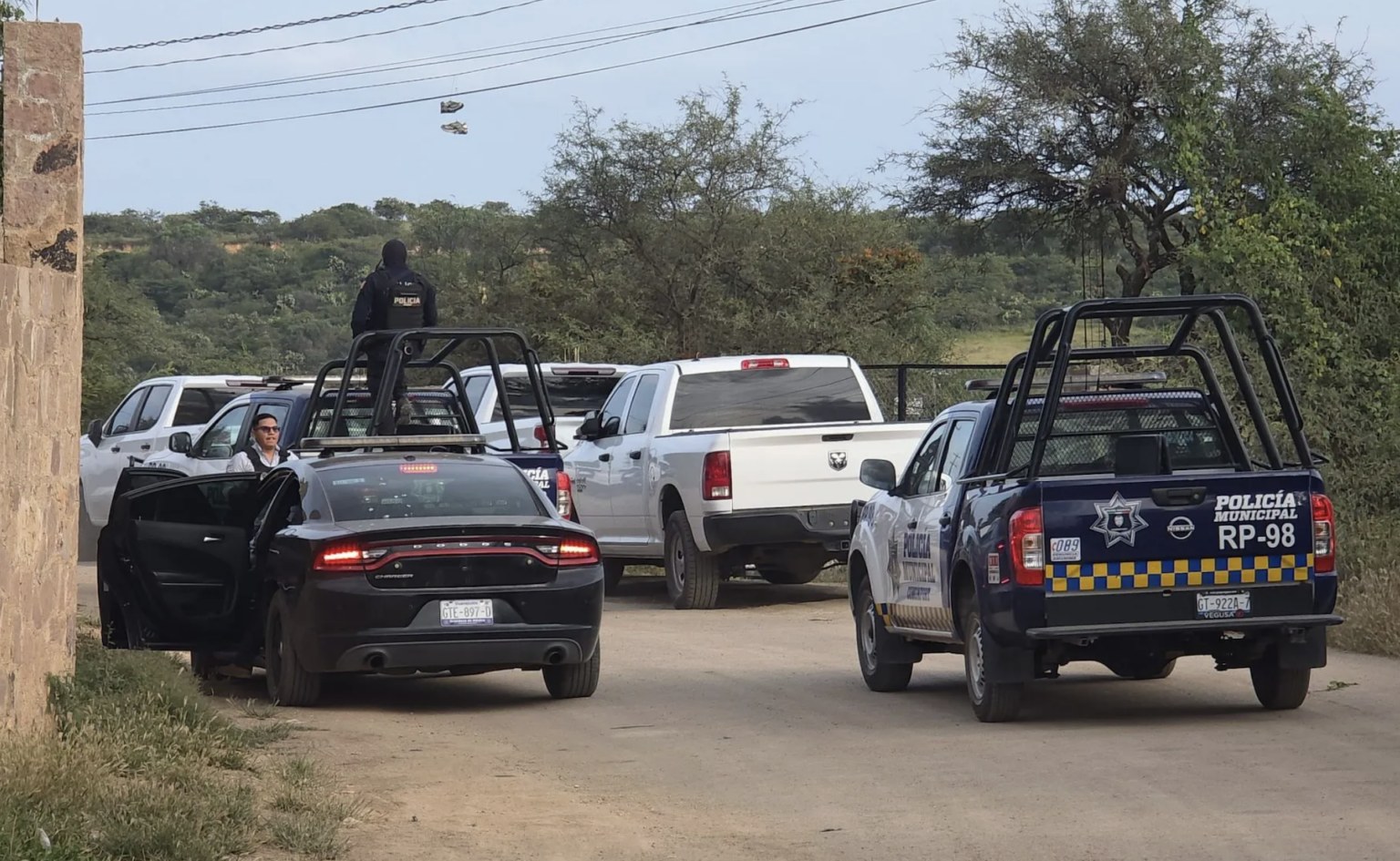 Ataque armado mata a tres policías en Comonfort, Guanajuato