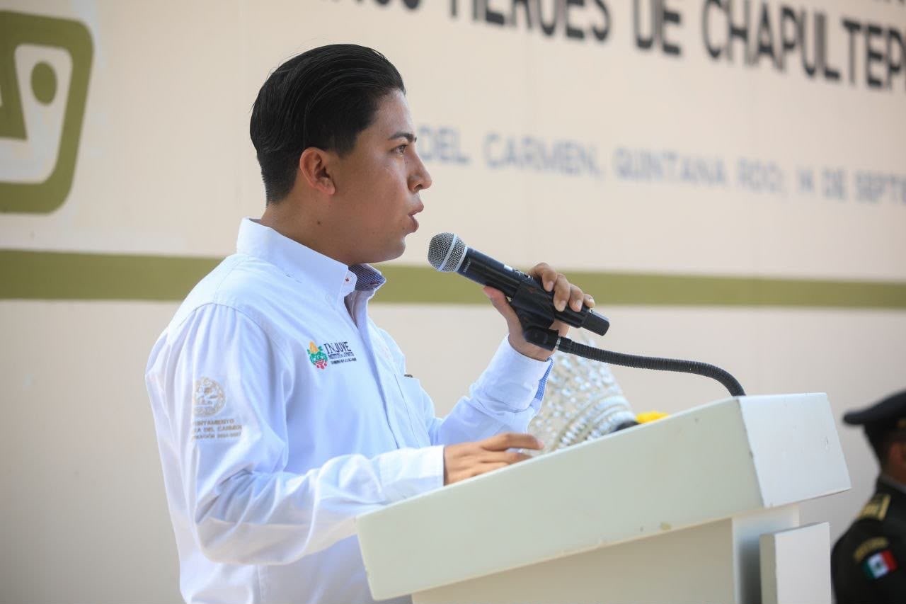 Playa del Carmen conmemora a Niños Héroes de Chapultepec
