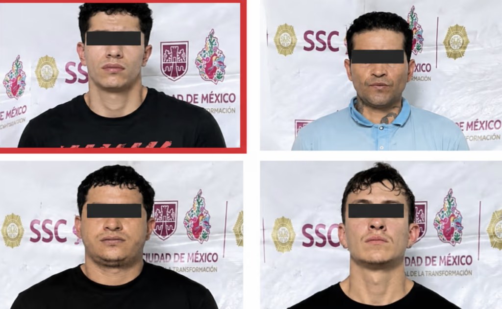 Detienen a cuatro por robo en Saltillo en CDMX