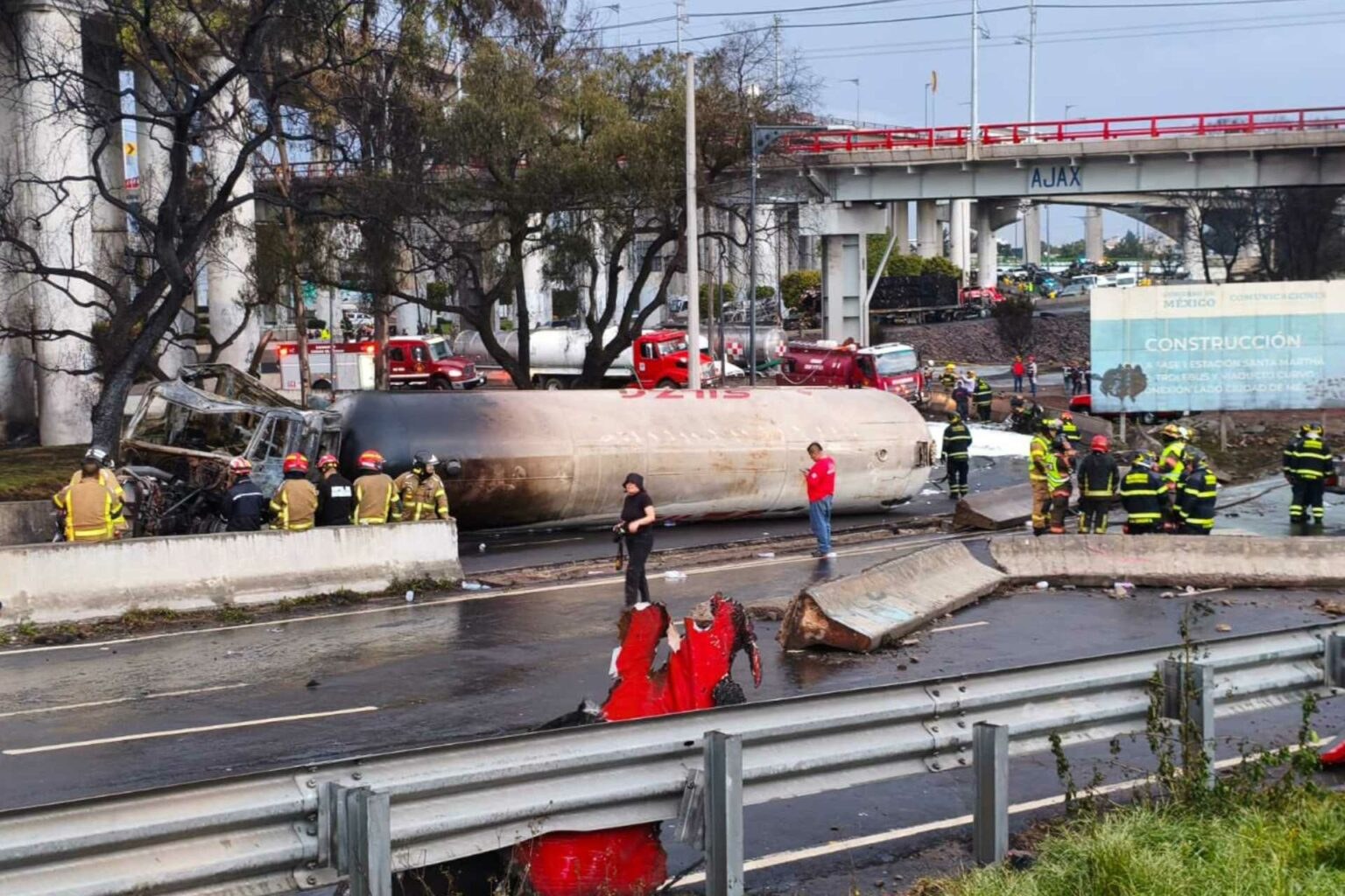 Un año de la explosión en Puente de la Concordia