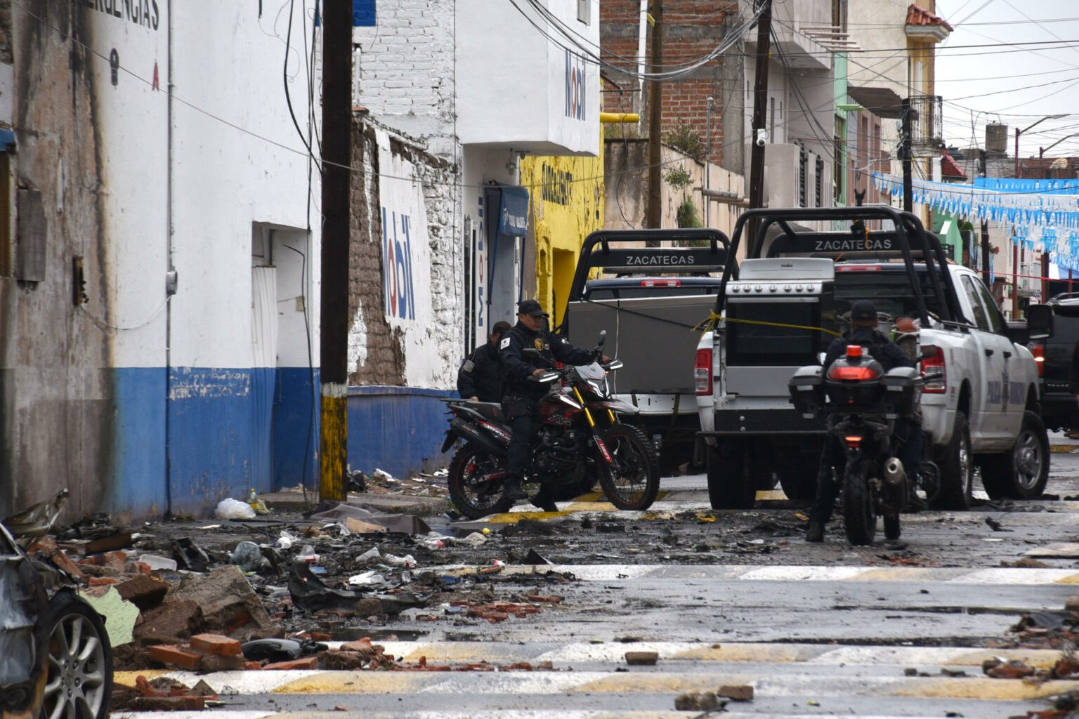 Detienen a presunto implicado en explosión en Ojocaliente