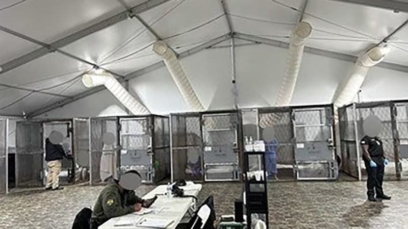 Informe revela jaulas metálicas en centro Alligator Alcatraz