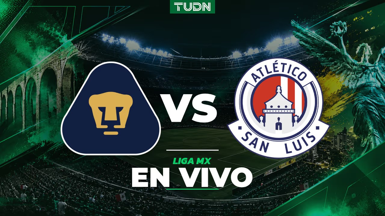 San Luis vence 3-2 a Pumas en Estadio Olímpico Universitario