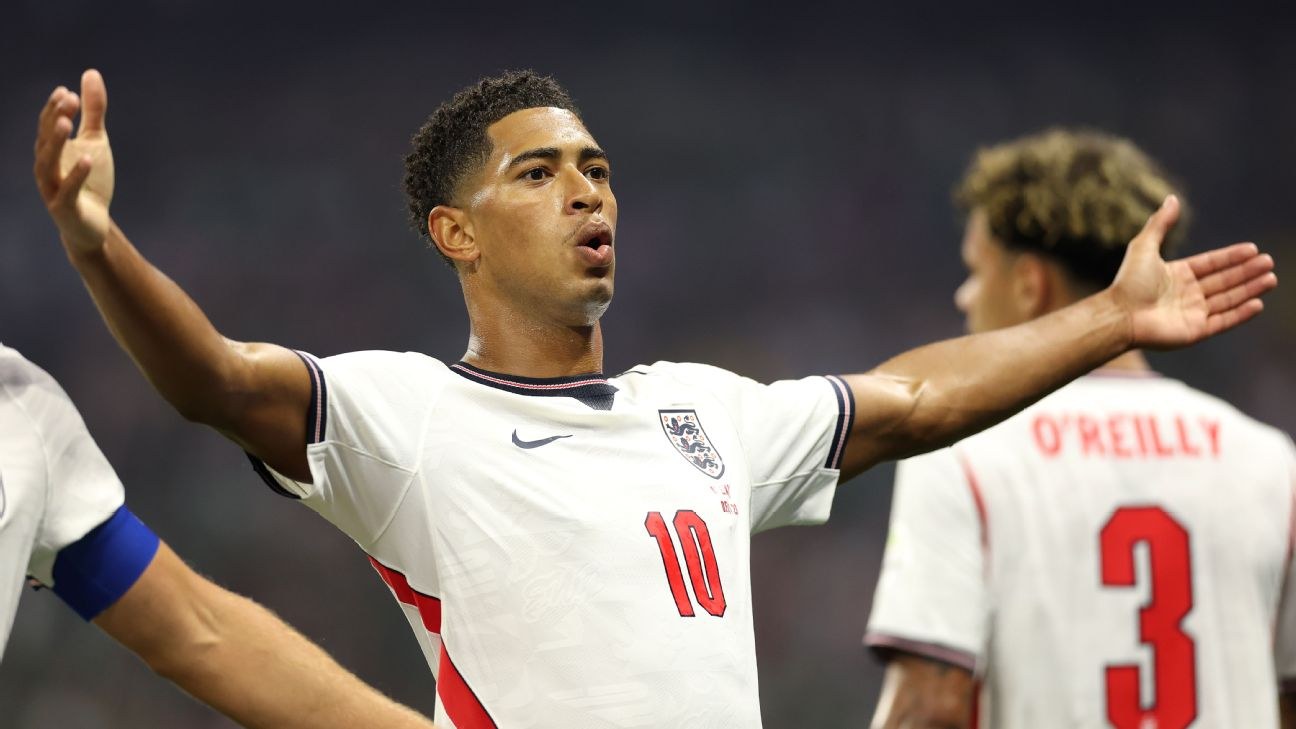 Jude Bellingham gana segundo premio al mejor jugador de Inglaterra