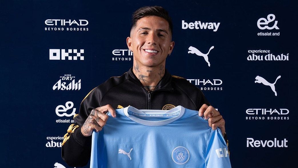 Enzo Fernández se une al Manchester City por 145 millones