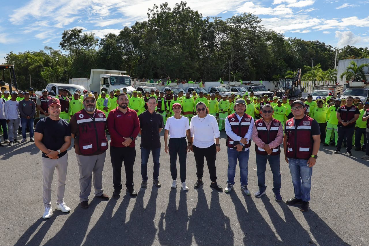 Mega jornada de limpieza en Villas del Mar moviliza 300 trabajadores