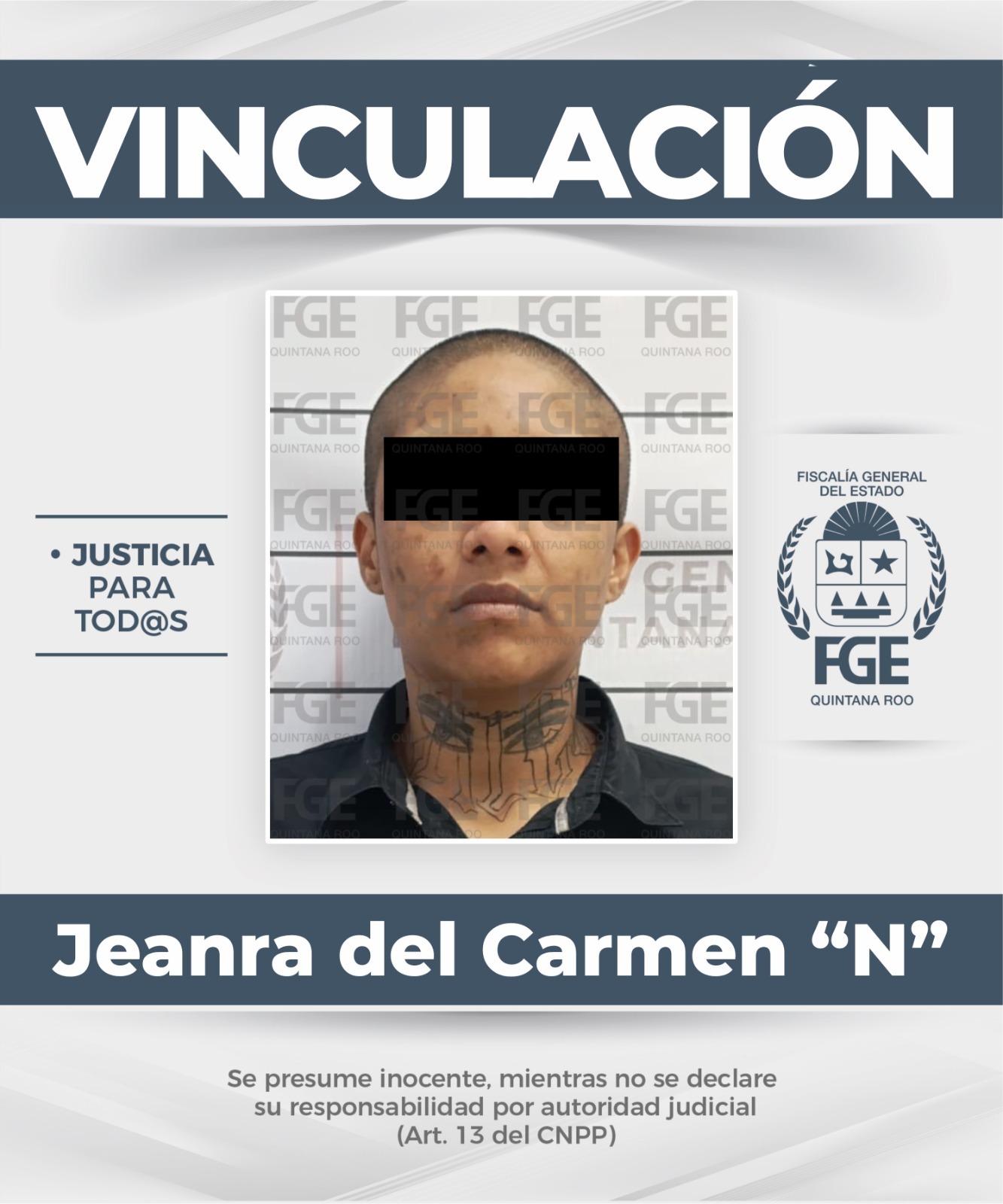 FGE vincula a proceso a dos mujeres por privación ilegal en Playa del Carmen