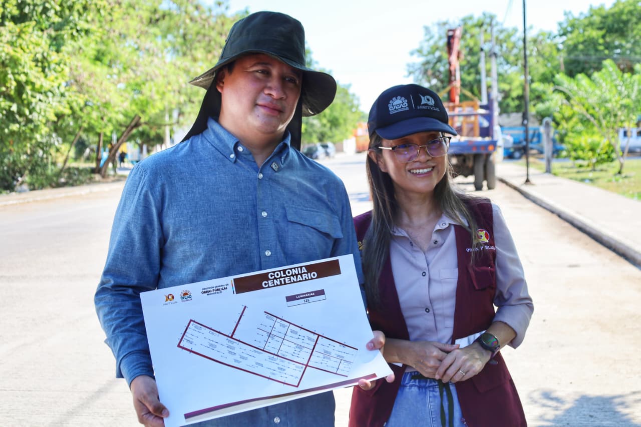 Chetumal inicia Programa de Iluminación Integral en Centenario
