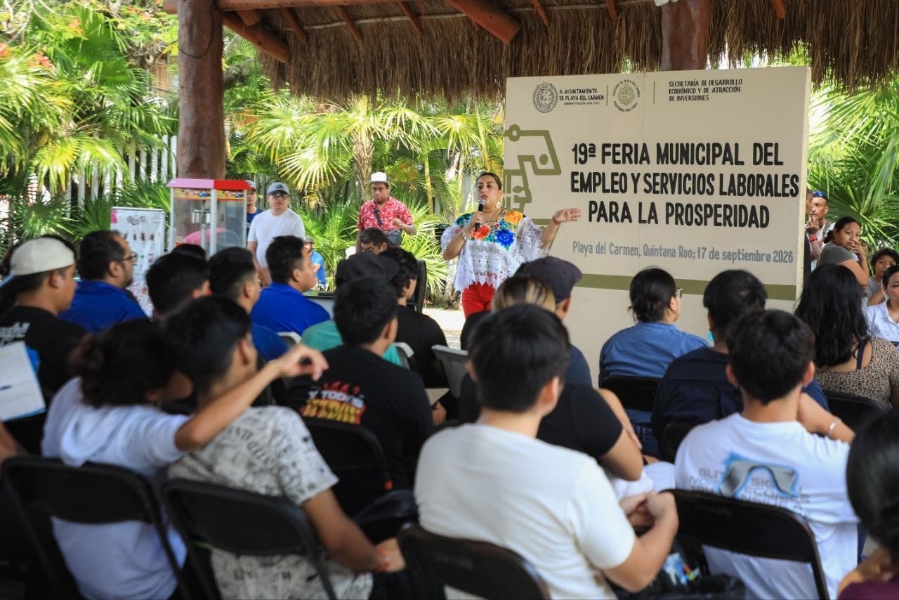 Playa del Carmen ofrece 250 plazas en feria de empleo