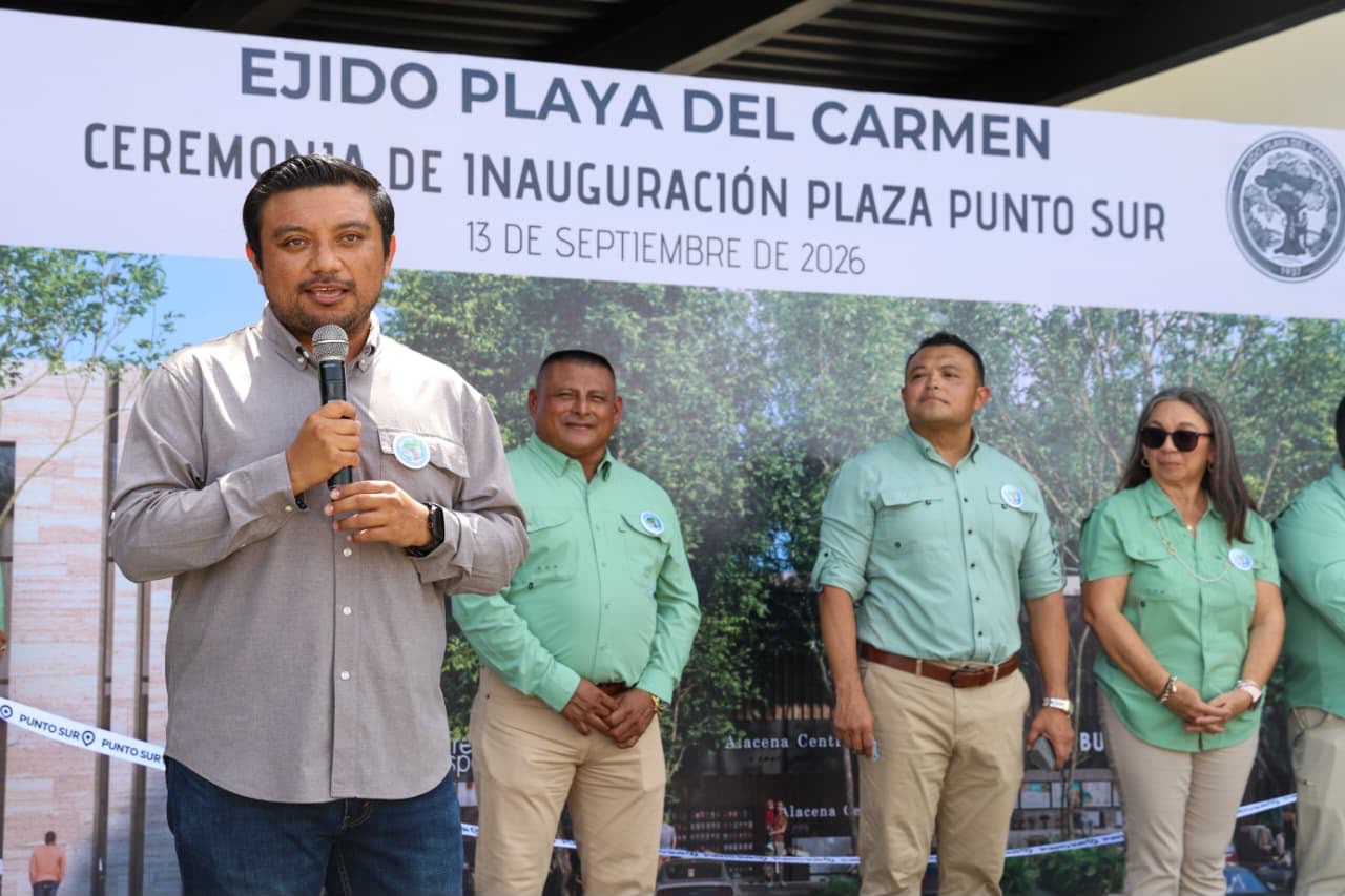 Inauguran Plaza Punto Sur en Playa del Carmen