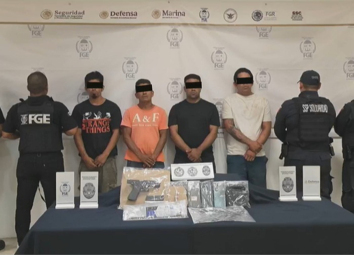 Detienen a presunto triple homicida en Playa del Carmen