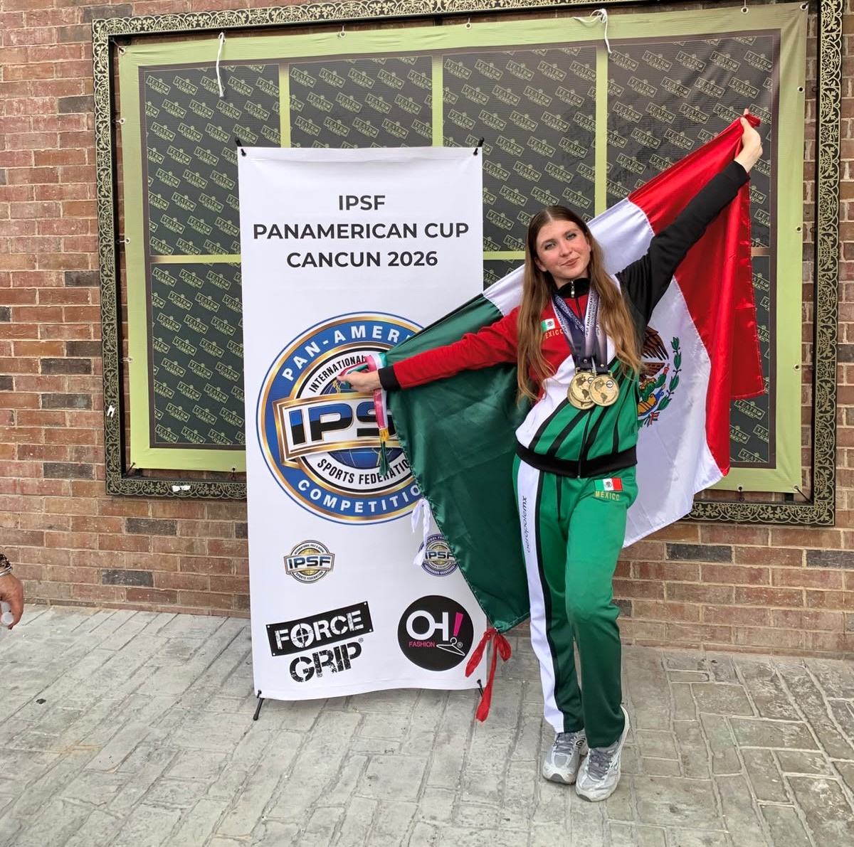 Playense Ramona Zakharova gana tres oros en Panamericano