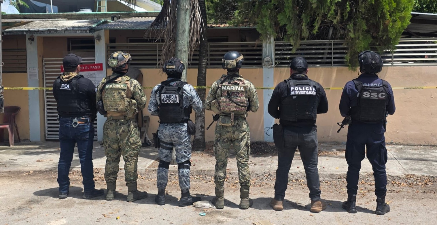 Cateos en Quintana Roo dejan cinco detenidos por narcomenudeo