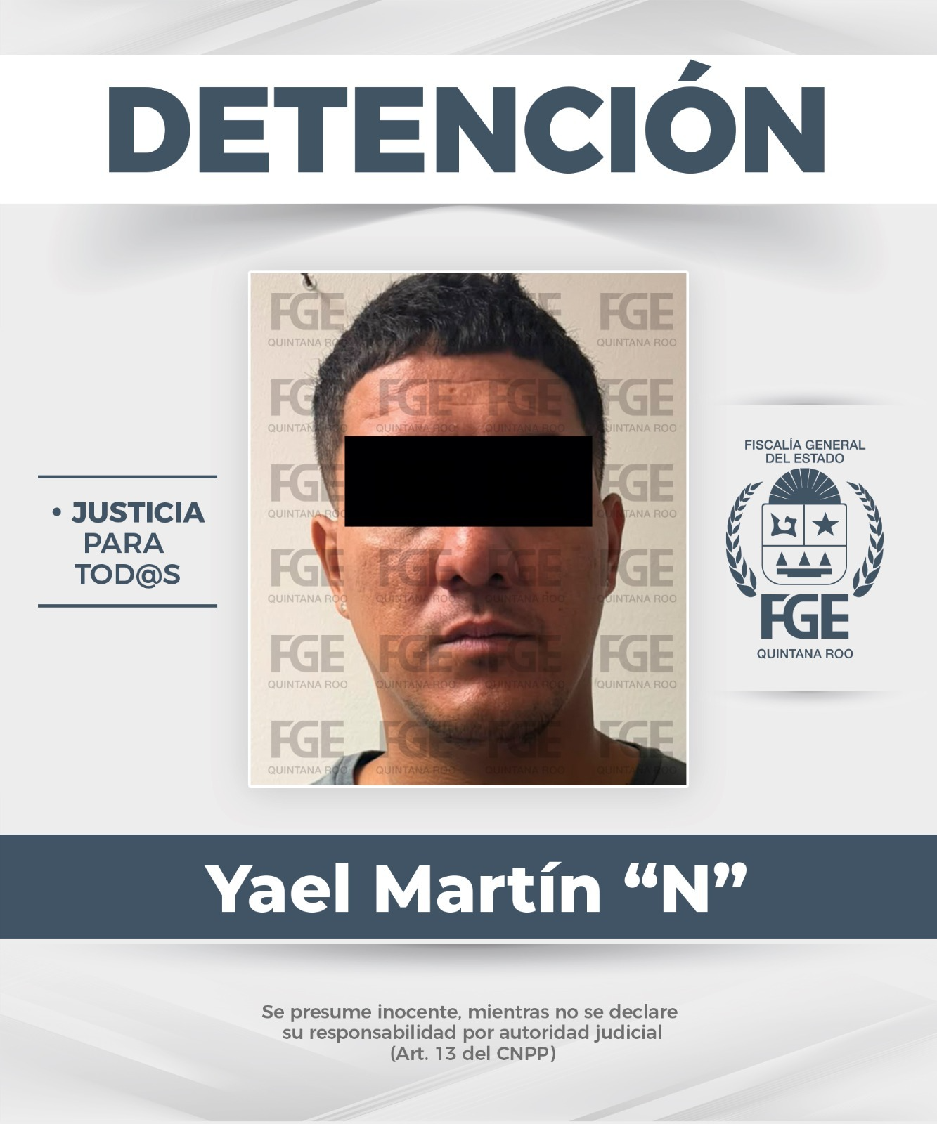 FGE Quintana Roo detiene a siete por narcomenudeo en Benito Juárez