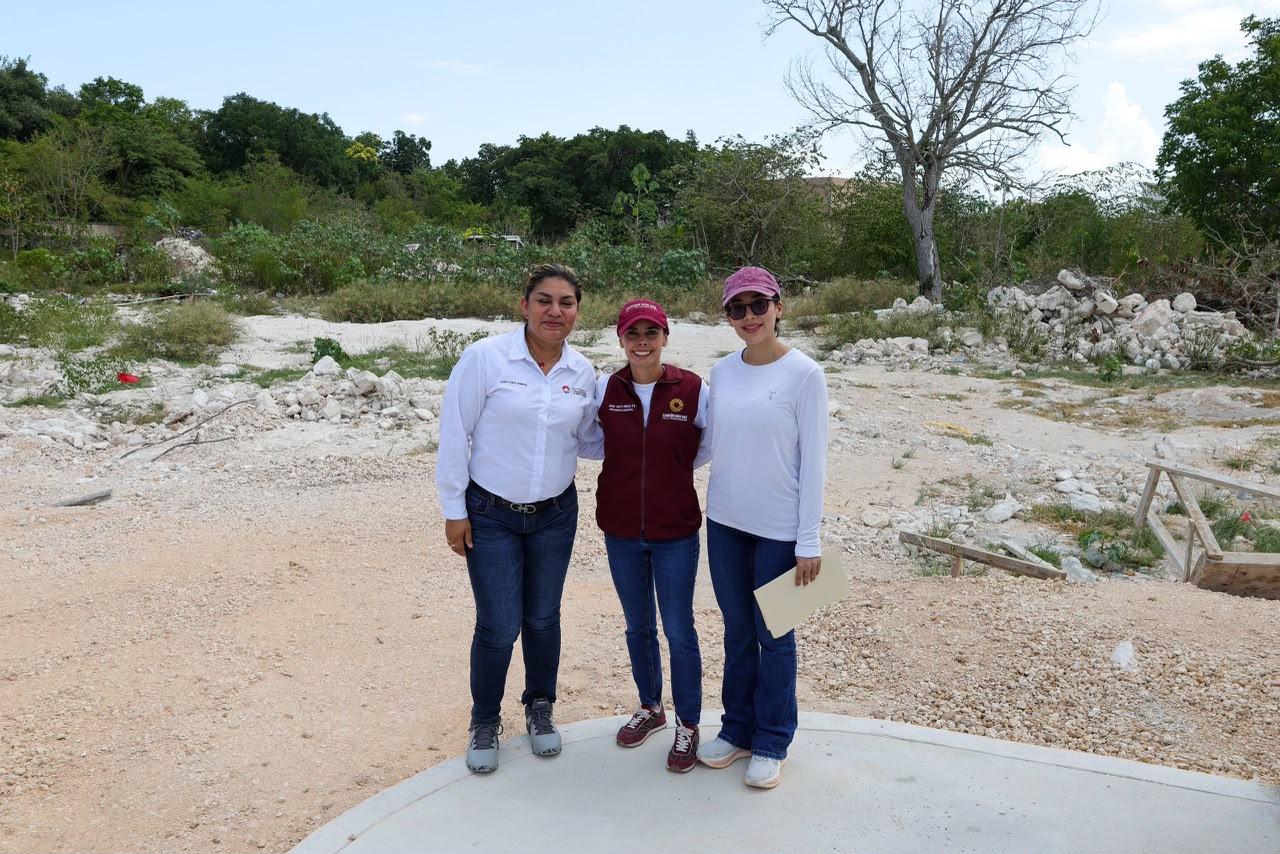 Ana Paty Peralta supervisa obras clave en Cancún
