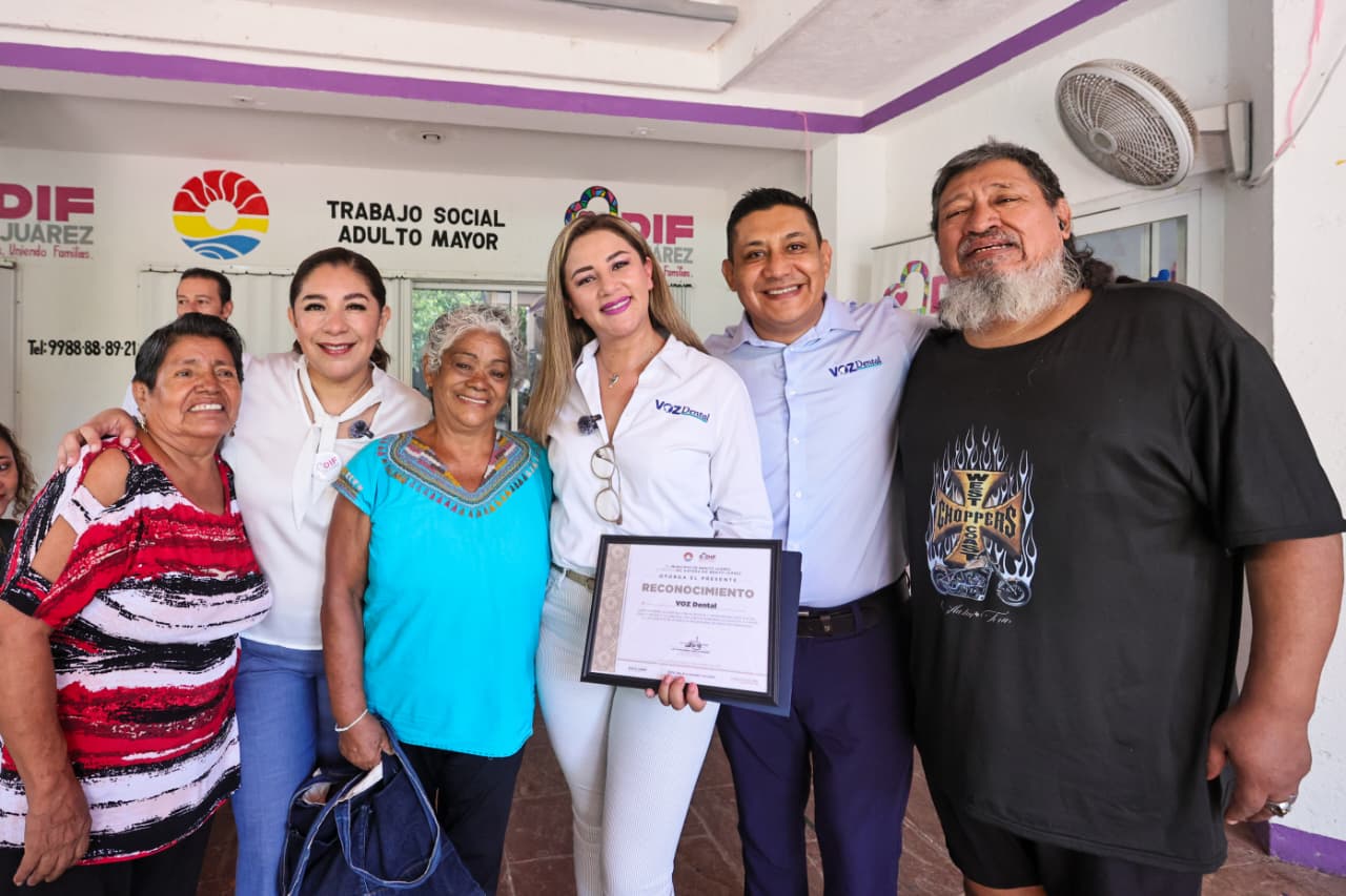 DIF Benito Juárez recibe donativo para adultos mayores