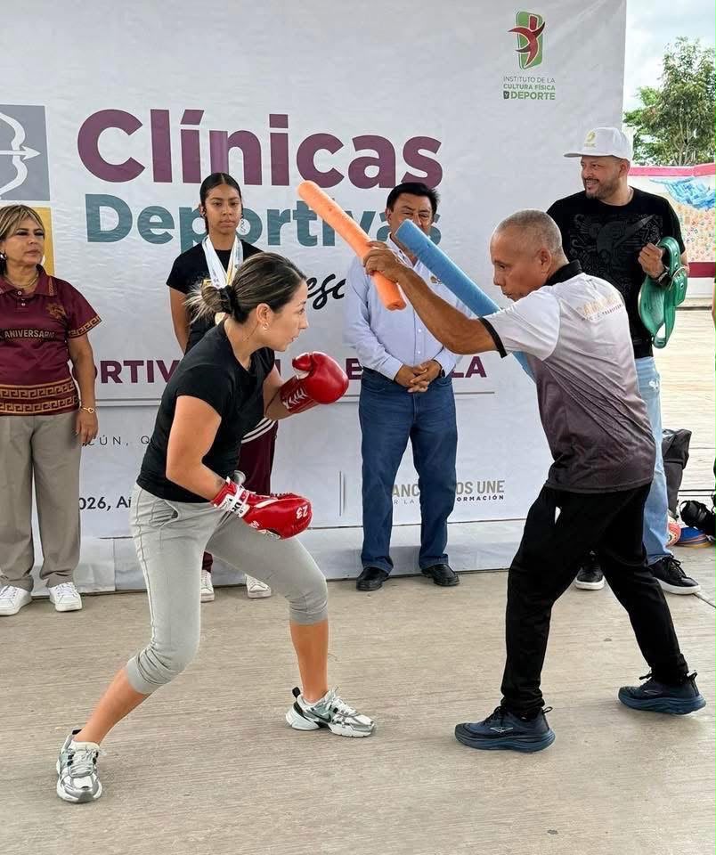 Benito Juárez impulsa deporte en escuelas con clínicas deportivas