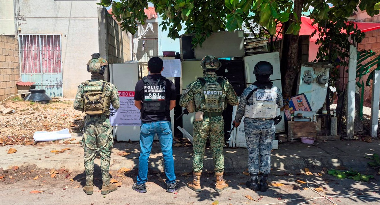 Detienen a tres por narcomenudeo en Benito Juárez