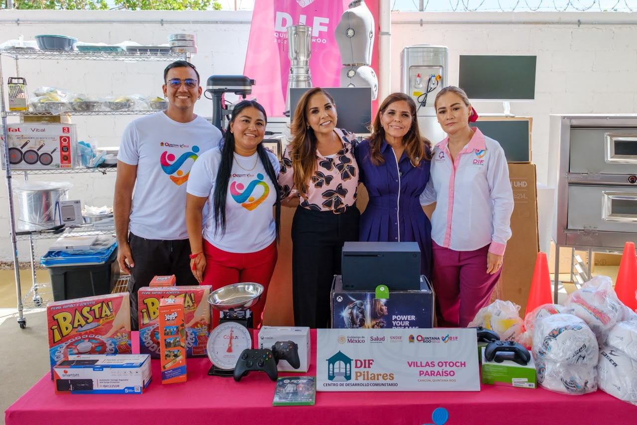 Fortalecen Centros DIF-Pilares en Quintana Roo
