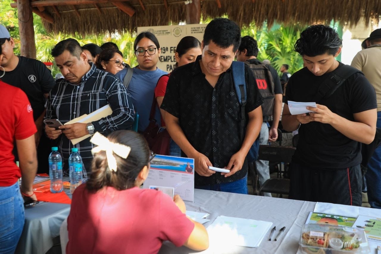 Playa del Carmen ofrece 250 plazas en feria de empleo
