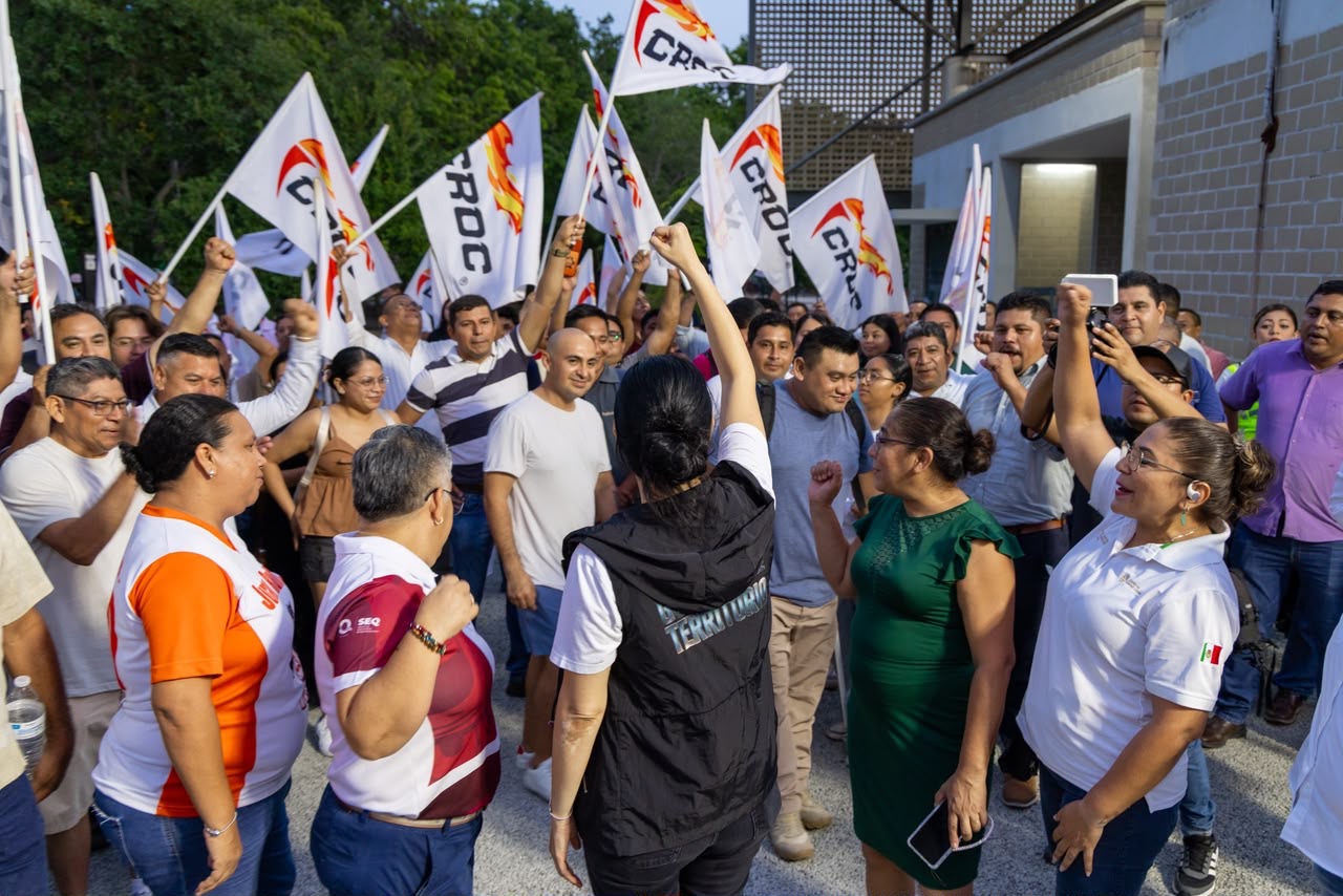 Estefanía Mercado lanza programa Parquemanía en Playa del Carmen
