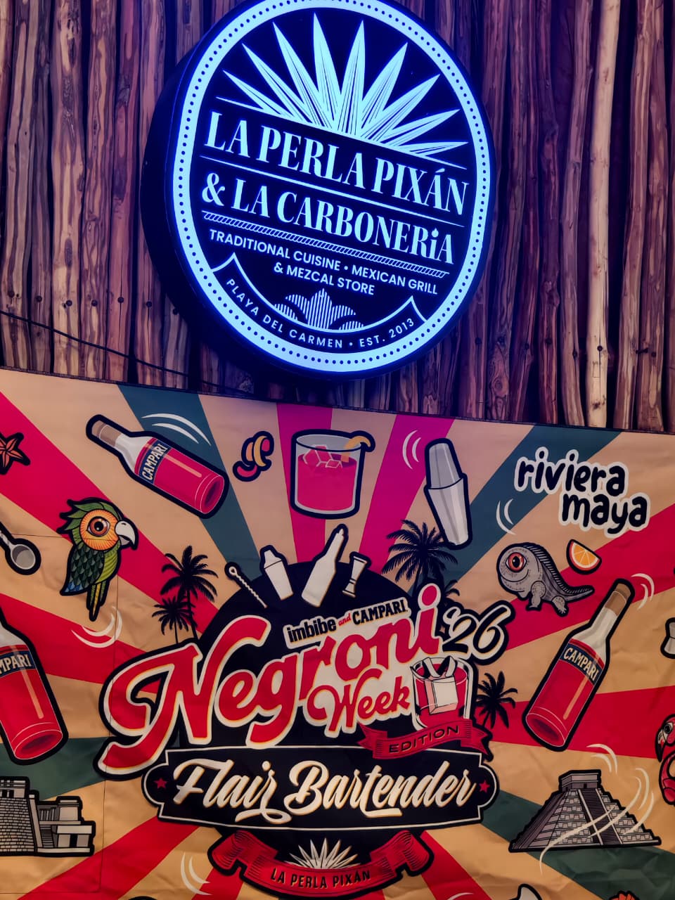 Negroni Week impulsa turismo en Playa del Carmen
