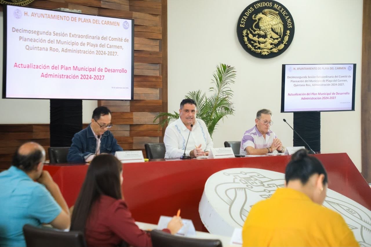 Actualizan Plan Municipal de Playa del Carmen 2024-2027