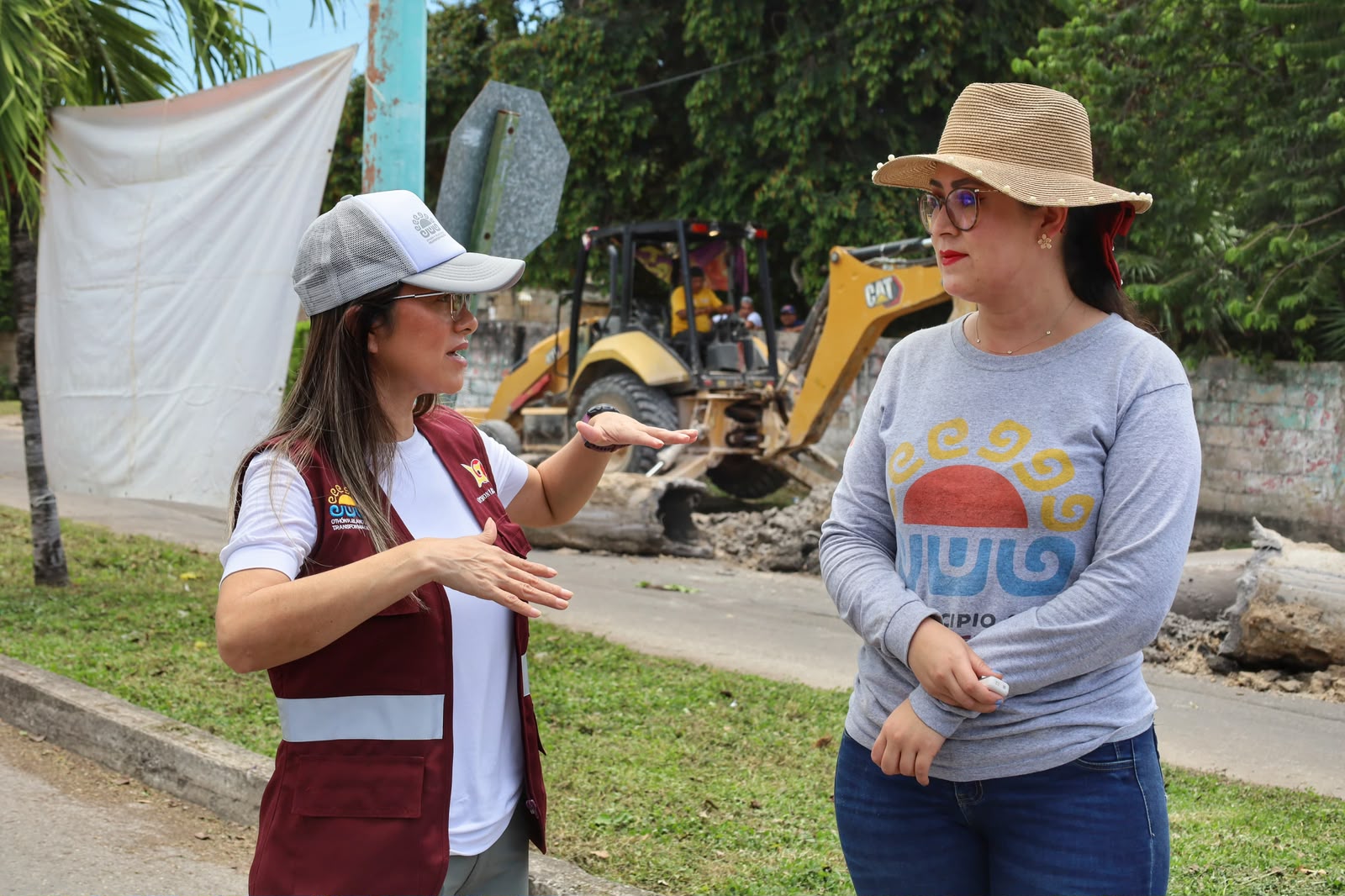 Ayuntamiento de Othón P. Blanco inicia obra en Calzada Veracruz