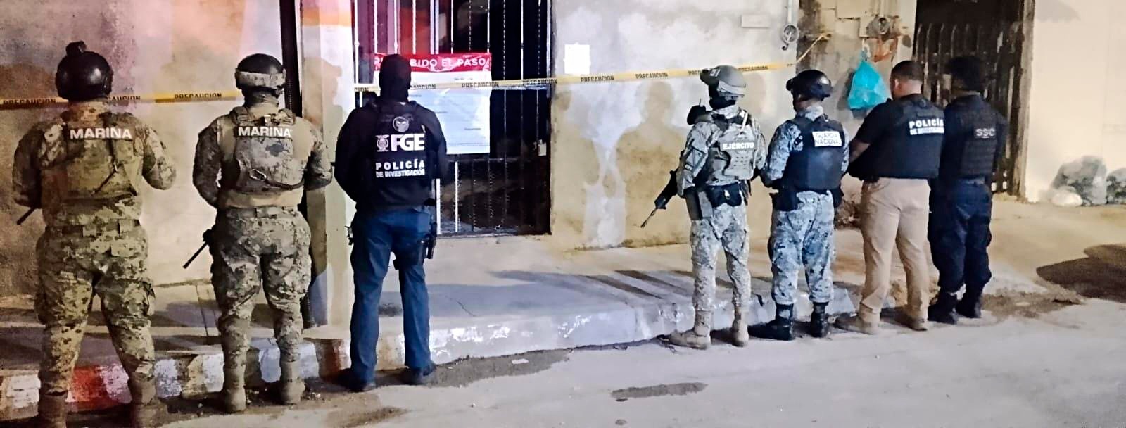 Catean inmueble en Othón P. Blanco y aseguran drogas y motos