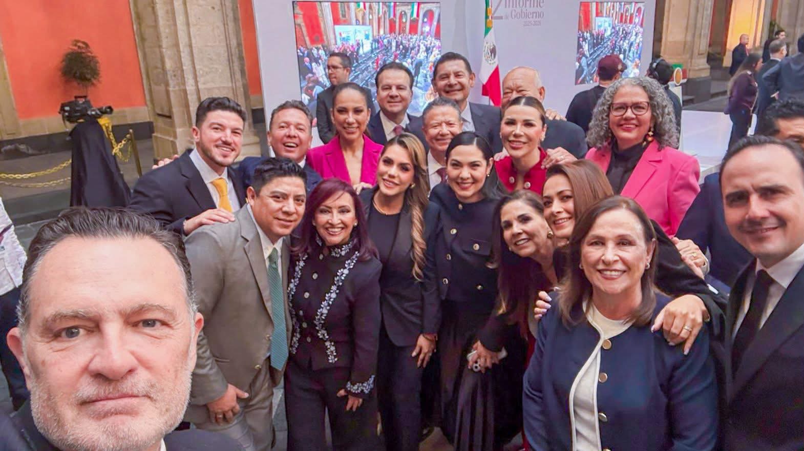 Gobernadora respalda Segundo Informe de Claudia Sheinbaum