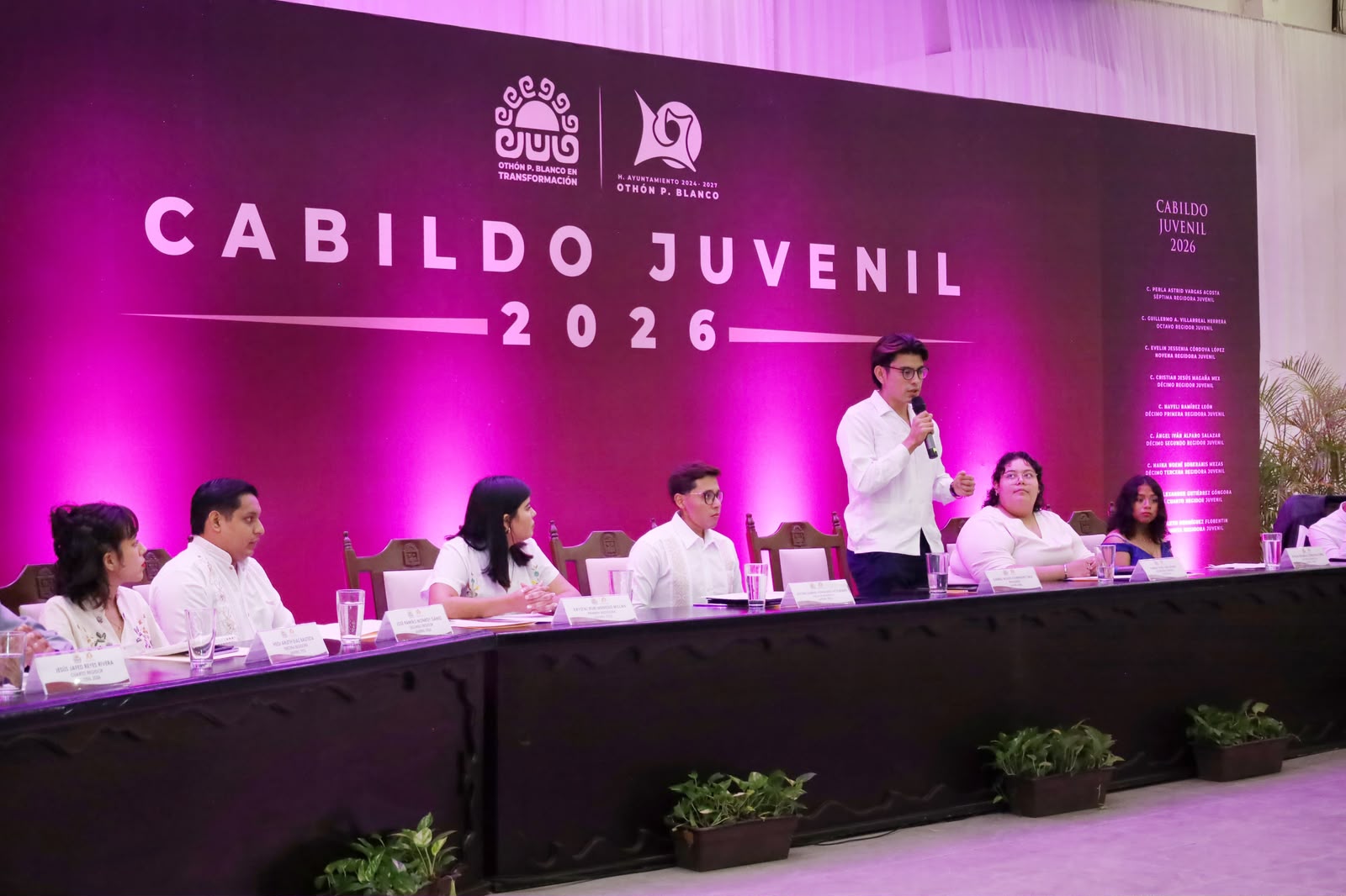 Cabildo Juvenil impulsa propuestas en Othón P. Blanco