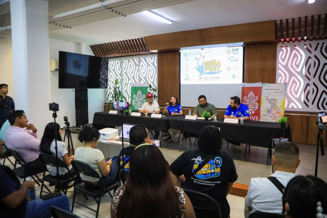 Playa del Carmen anuncia Seña Fest para promover inclusión