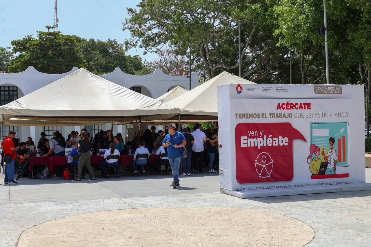Ven y Empléate atiende a más de 20 mil personas en Cancún