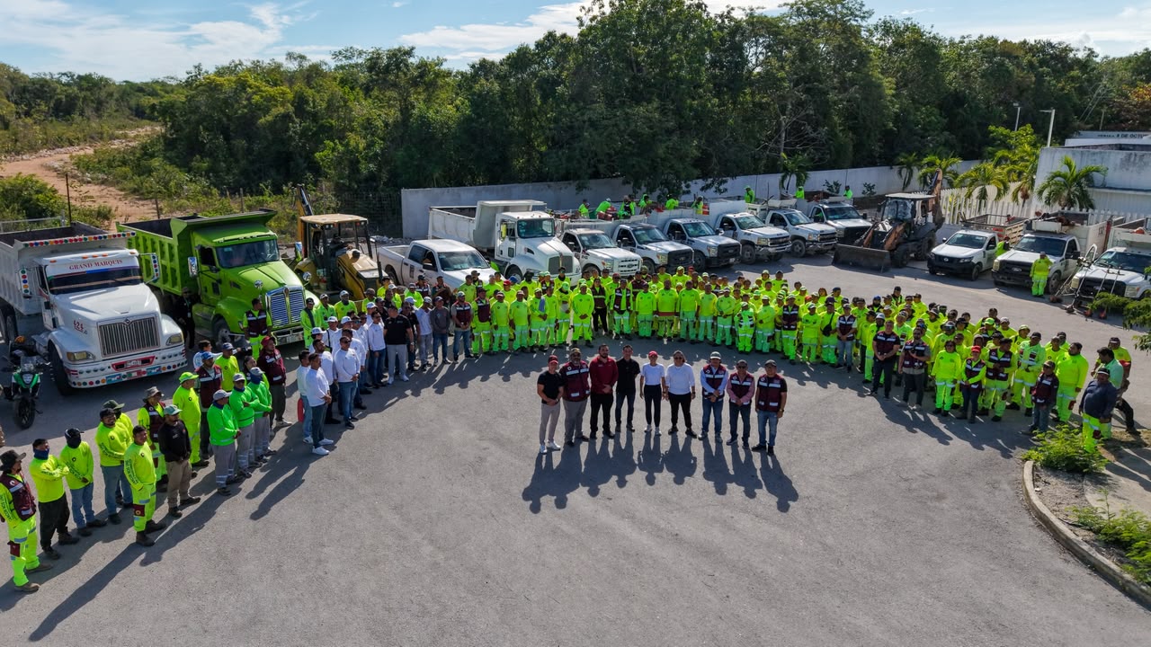 Mega jornada de limpieza en Villas del Mar moviliza 300 trabajadores
