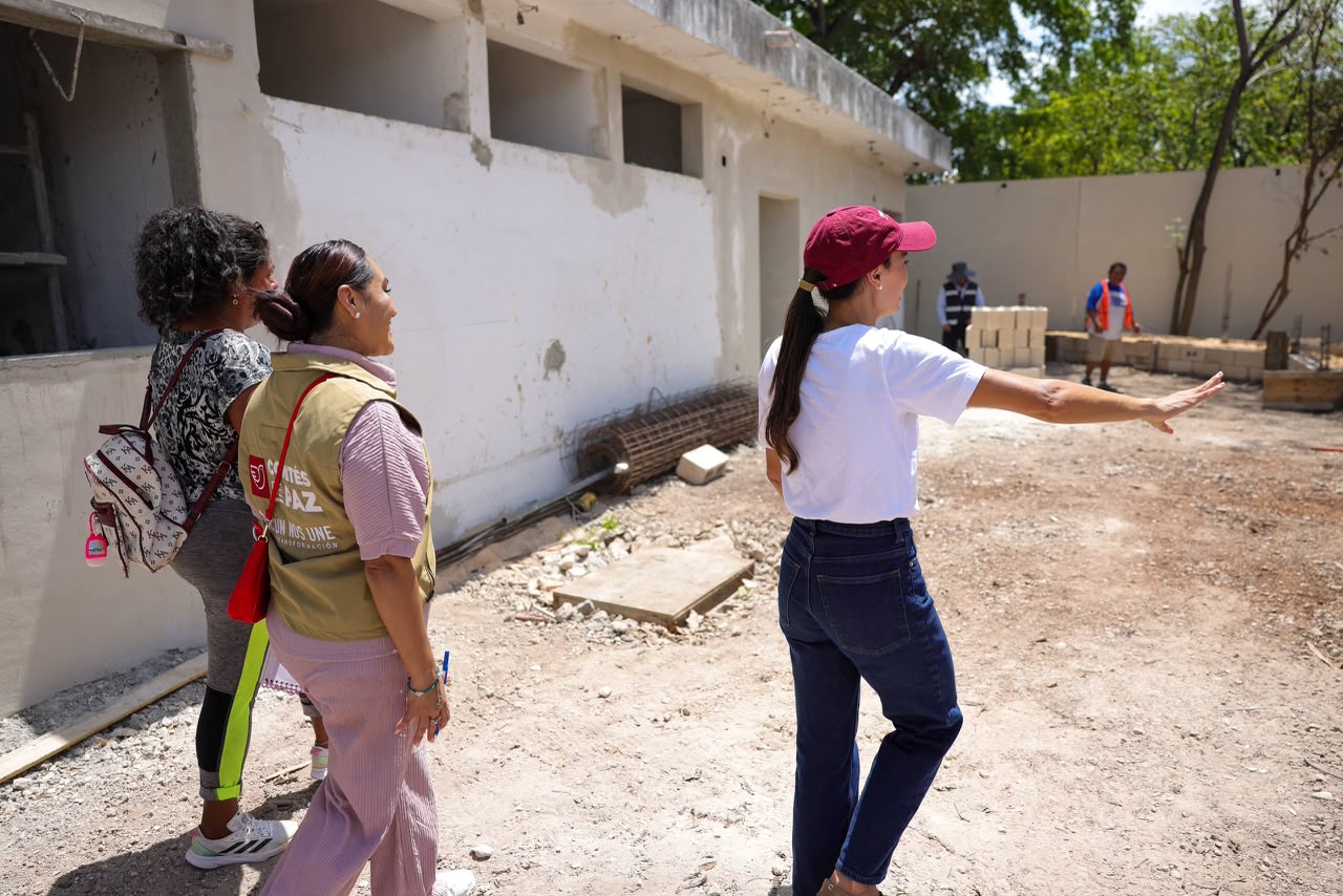 Avanza construcción de ludoteca en SM 96 de Cancún