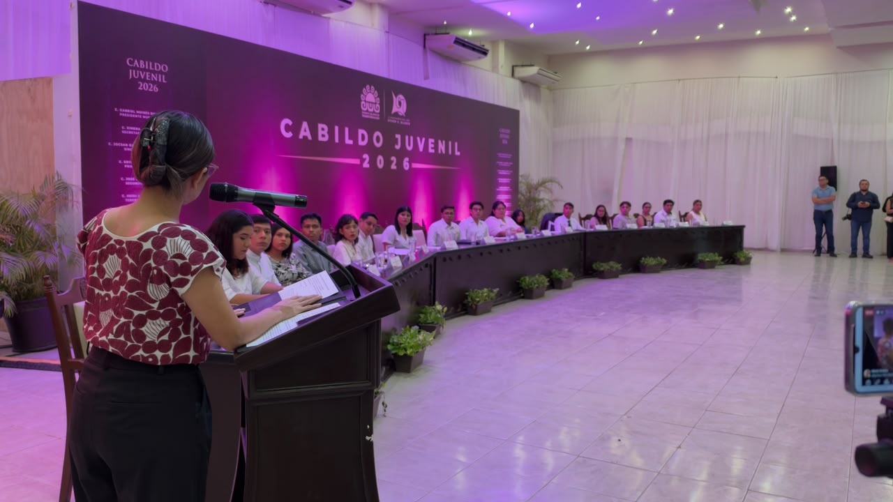 Cabildo Juvenil impulsa propuestas en Othón P. Blanco