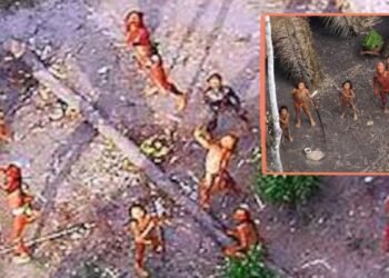 VIDEO; Captan a tribu aislada en la selva amazónica