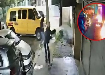 VIDEO; Incendian vehículo y una casa en México; video causa alarma