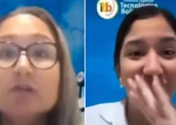 VIDEO; Estudiante insulta a su profesora y olvida apagar micrófono