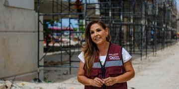 Gran Avance en Movilidad: Mara Lezama Constata Avance de Distribuidor Vial Kukulcán