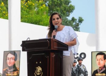 Encabezan Mara Lezama y el Gral. Mondragón Rivero conmemoración del 179 aniversario de la Gesta Heroica de Chapultepec