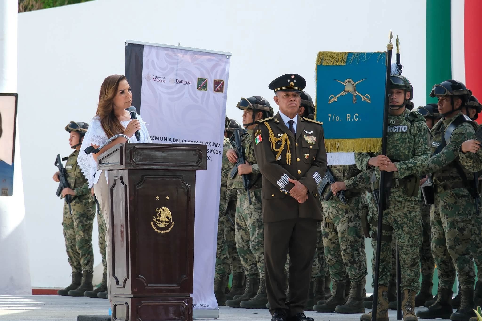 Conmemoran 179 aniversario de la Gesta Heroica de Chapultepec
